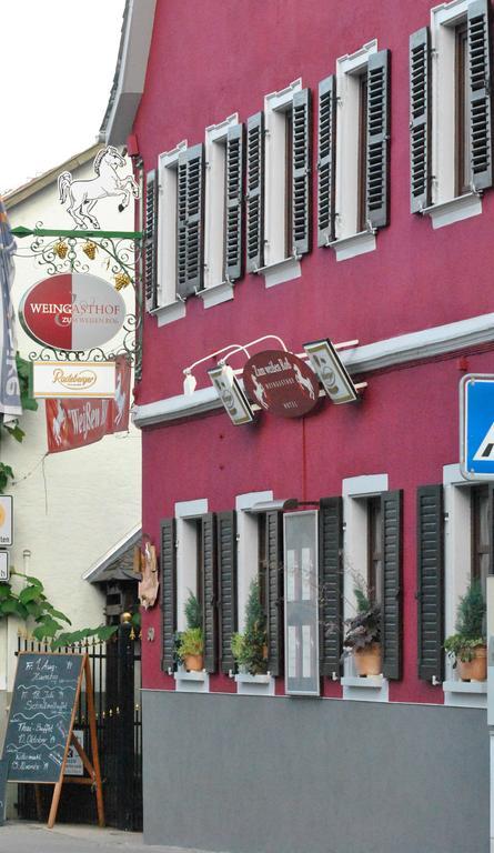 Weingasthof Zum Weissen Ross Hotel Osthofen Kültér fotó